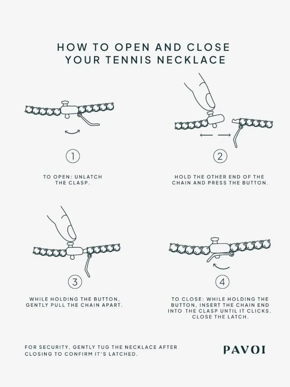 14K Gold Plated Graduated Tennis Necklace for Women, Sparkling CZ Jewelry